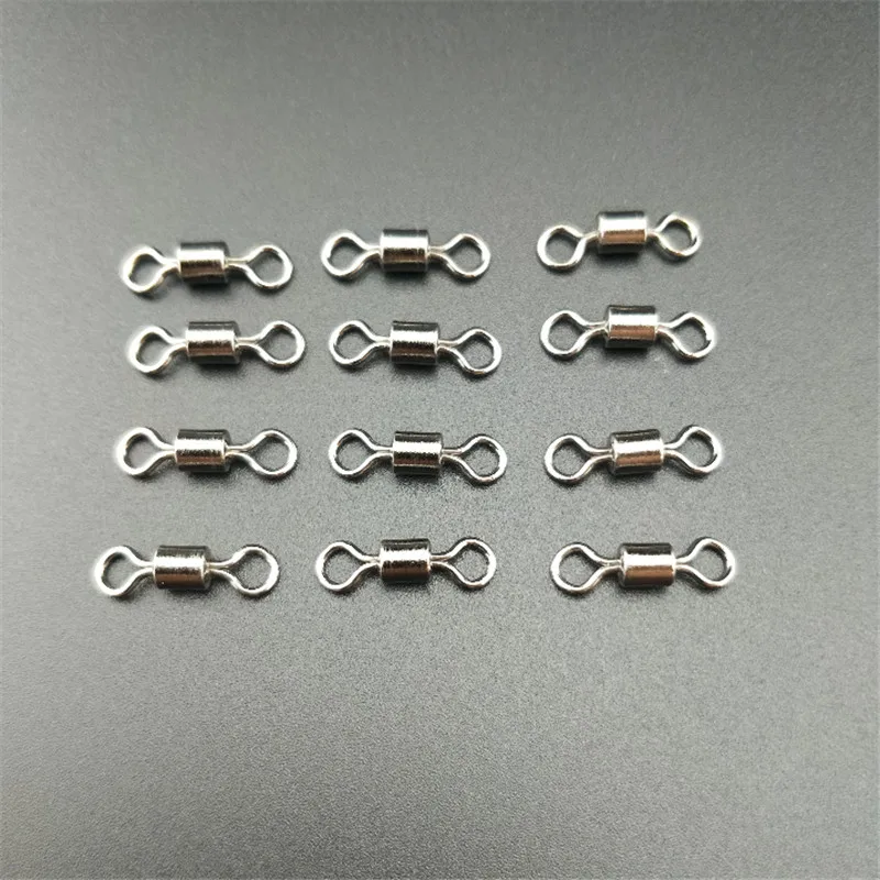 Conectores giratorios snap de acero inoxidable para pesca de carpa - imagen 2
