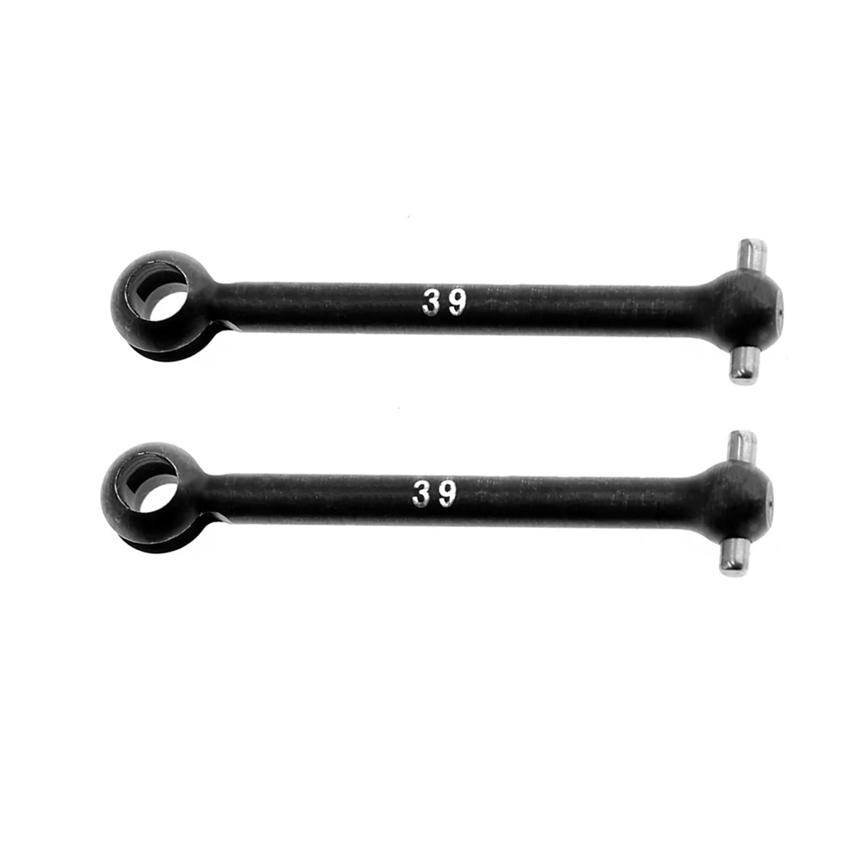 Metal Dog Bone Drive Shaft Set for TAMIYA 53505 39mm Chassis RC Off-Road Car Joint Upgrade Parts