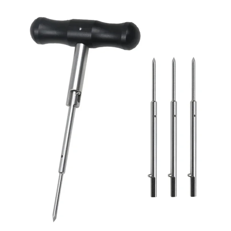 Acetabulo medico Perno per chiodo Maniglia per ago Spike acetabolico Gancio per articolazione dell'anca Divaricatore Strumento per chirurgia ortopedica per animali domestici