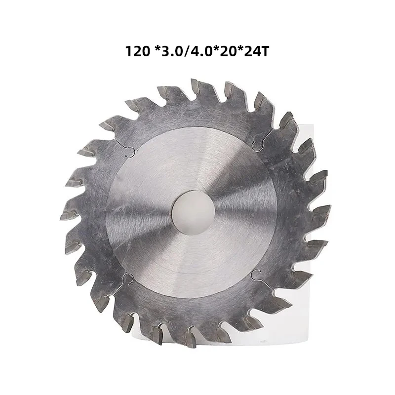 Precision Table Saw Blades, 120mm Woodworking Electric Saw Blades, Alloy Blades for Cutting Hard Alloy