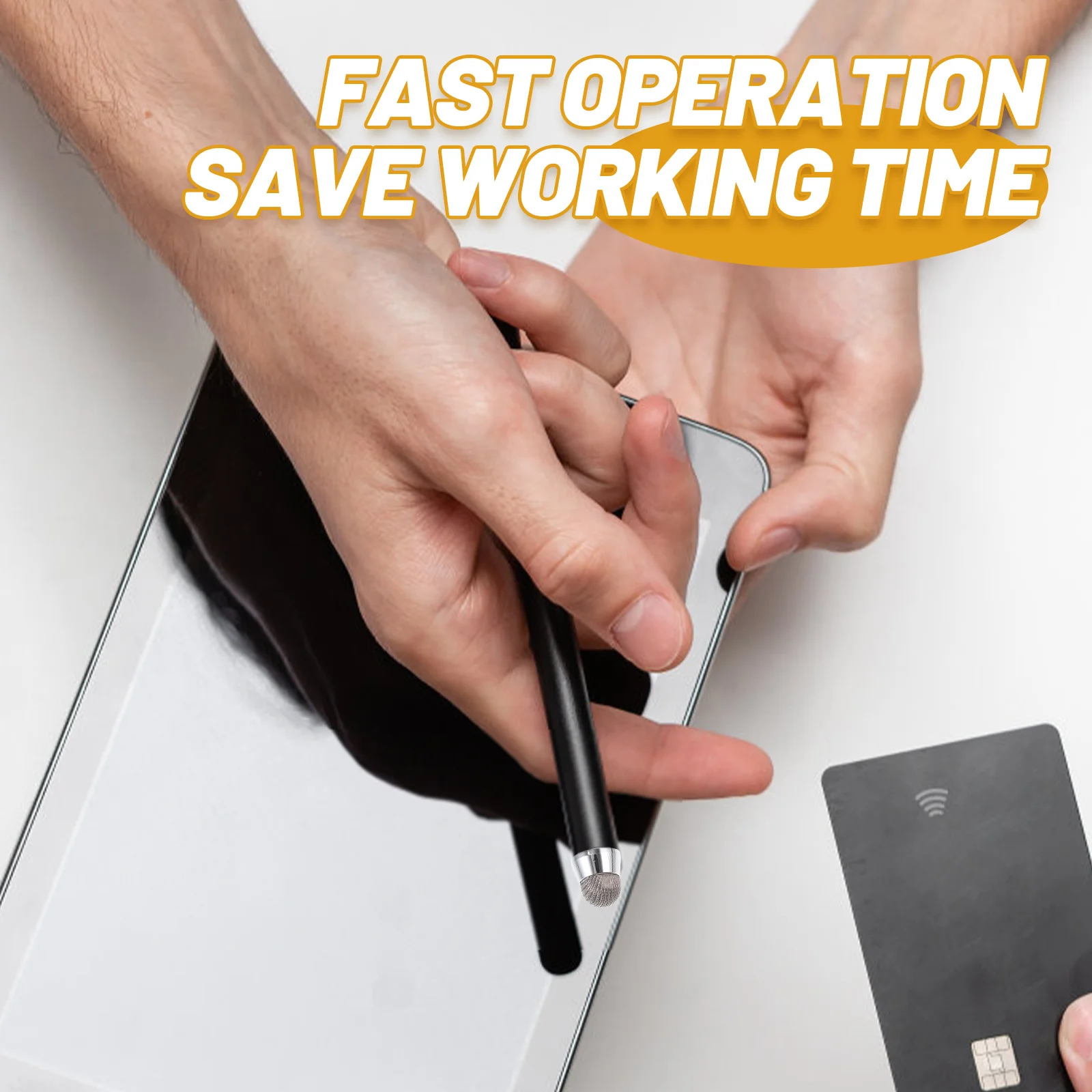 

8 шт., насадки для стилуса из высококачественного материала, простая установка, быстрая работа, долговечная защита экрана, наконечник стилуса