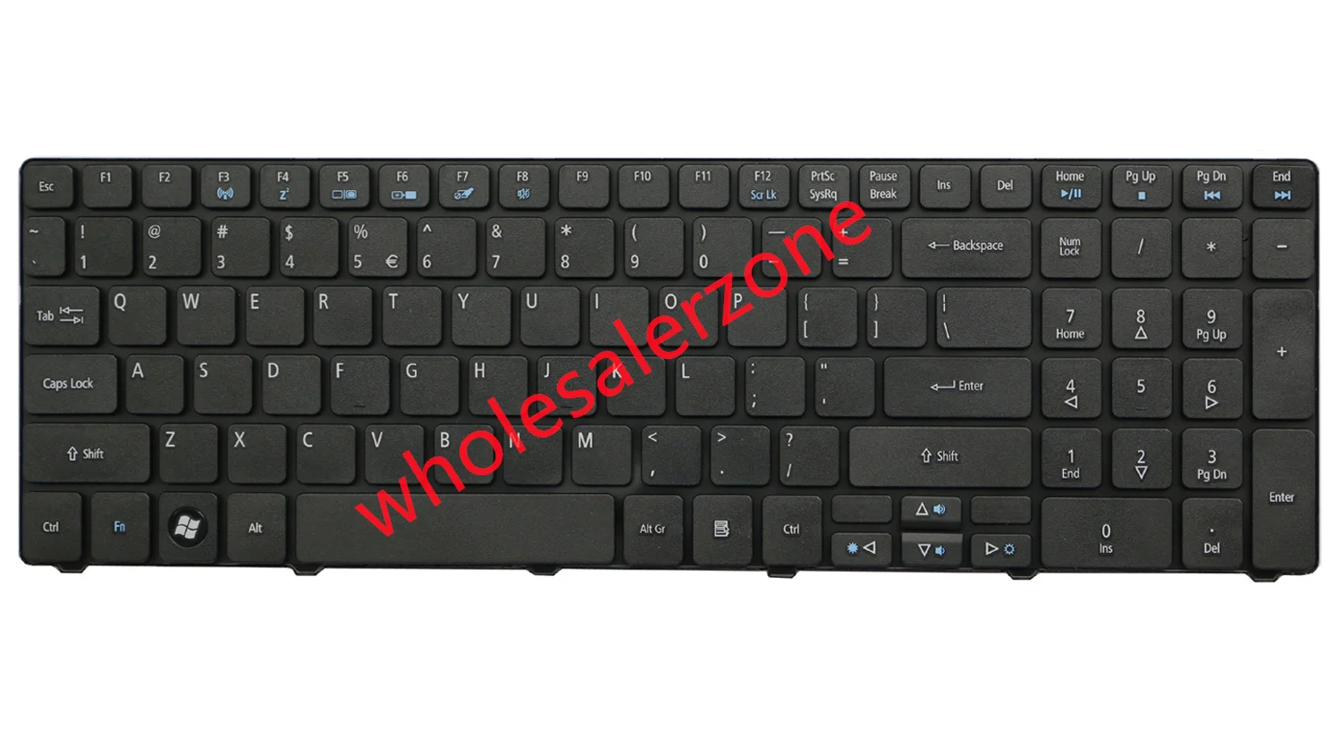 Клавиатура США для Packard Bell Gateway NE51B NE71B NE56 NE56R10u NE56R34u NE56R27U NE56R35U NEW95 NEW90 PEW96 ZQ2, ZR7, ZYB PEW91