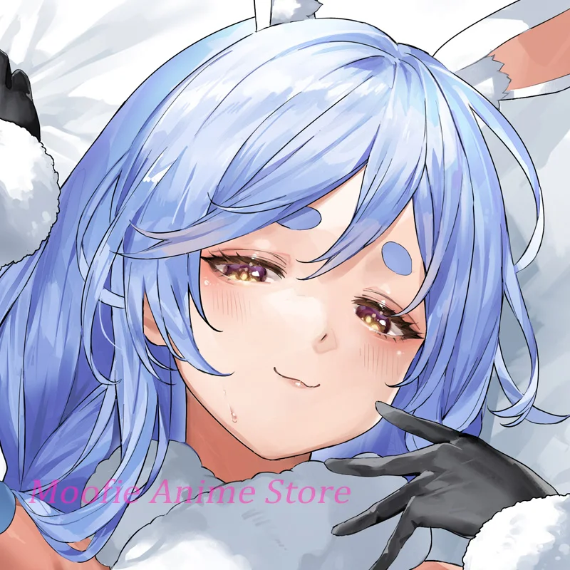 Anime Body Pillow Cover Pekomama Dakimakura Life-Size Double-Sided Print 2WAY Pillowcase