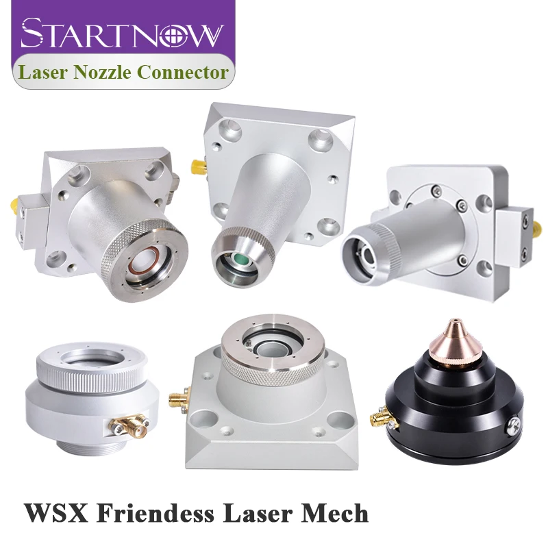 LaserMech WSX NC30 NC30E Friendess BC Fiber Laser Metal Cutting Head Laser Nozzle Sensor Connector Nozzle Connection Parts