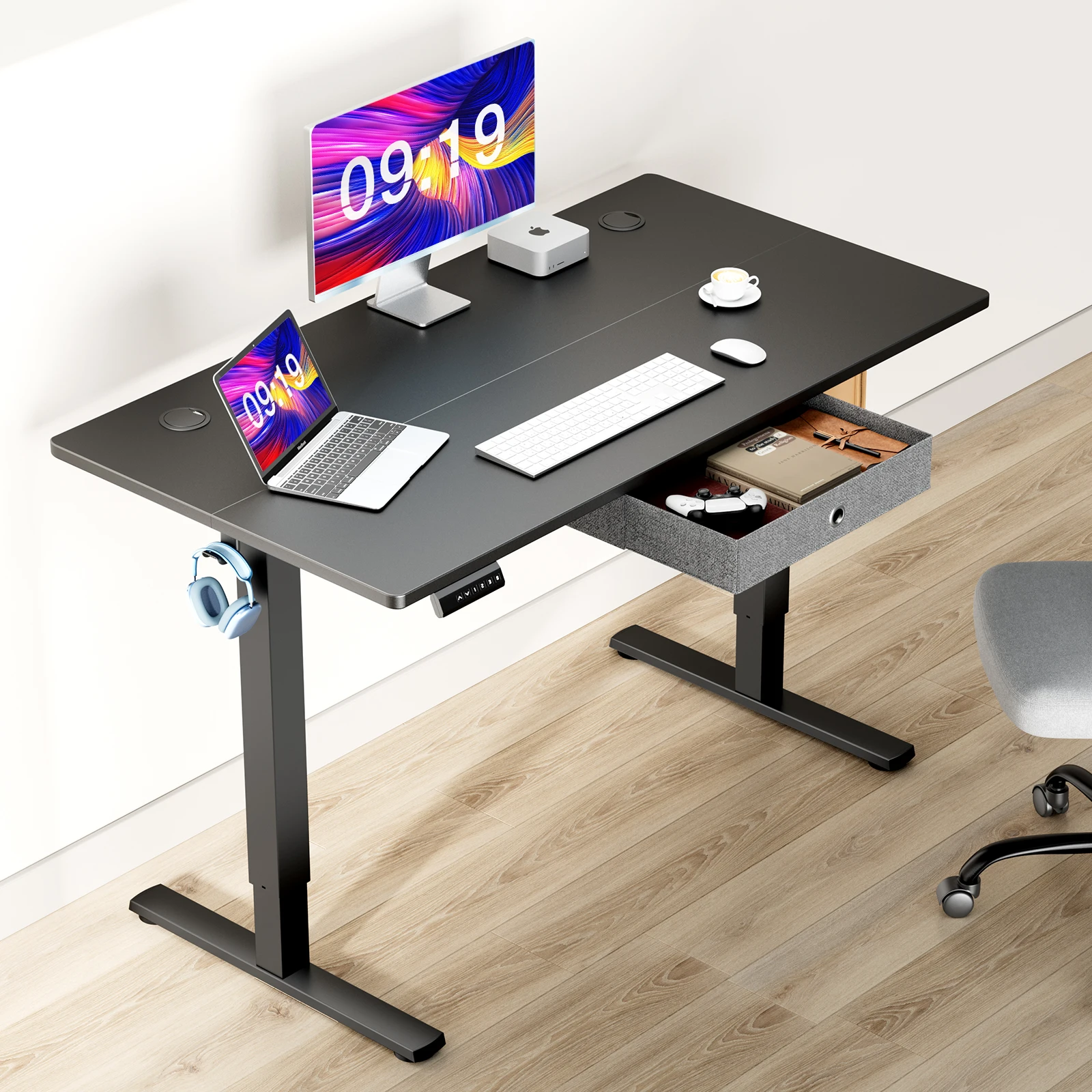 # JHK 전동식 스탠딩 데스크 높이 조절 가능 55x - Home Office Work Table 리뷰 및 가격