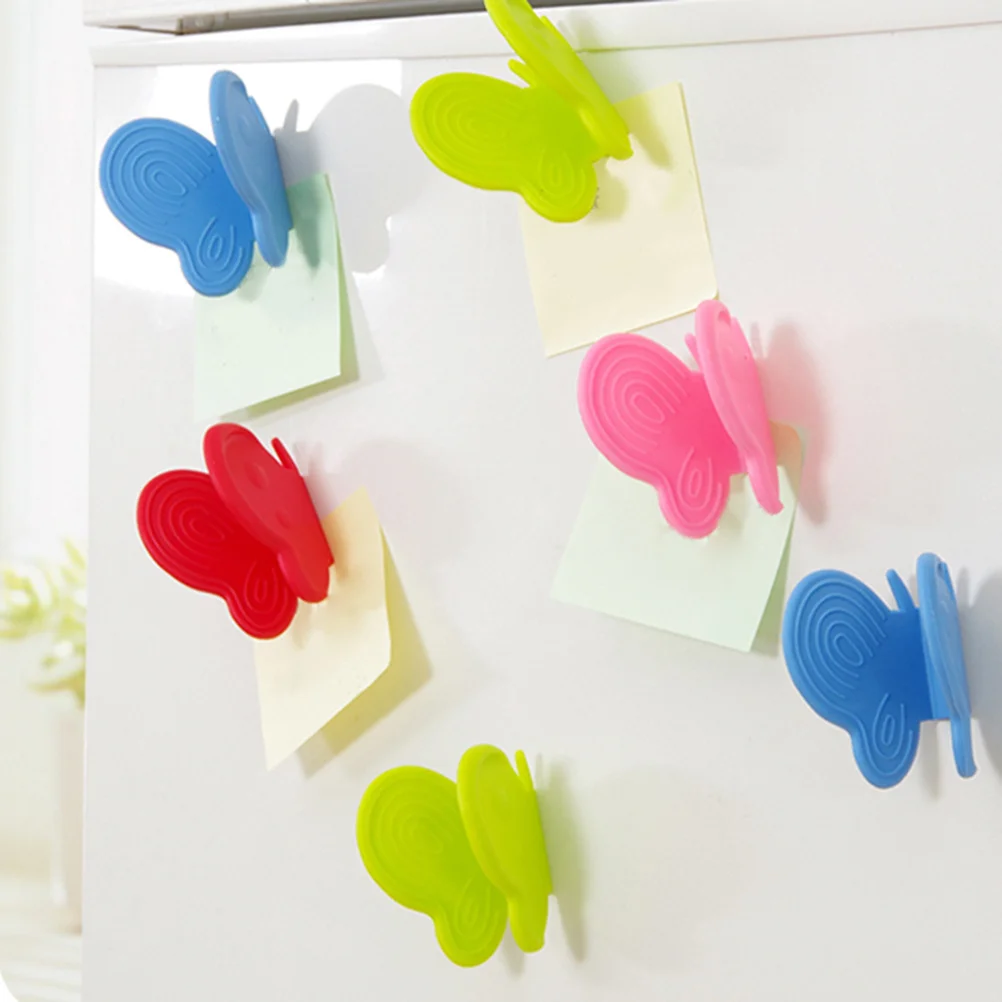 

Insulation Plate Clamp 220°C High Temp Resistance Cute Butterfly Kitchen Dining Indoor Outdoor Anti Scald Tray Clip Pot Holder