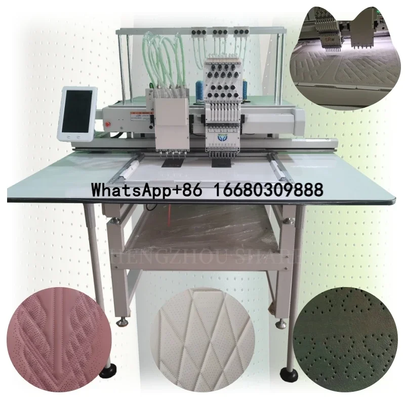 High Quality Leather Embroidery Machine Hole Car Leather Sewing Machine for Leather Punching