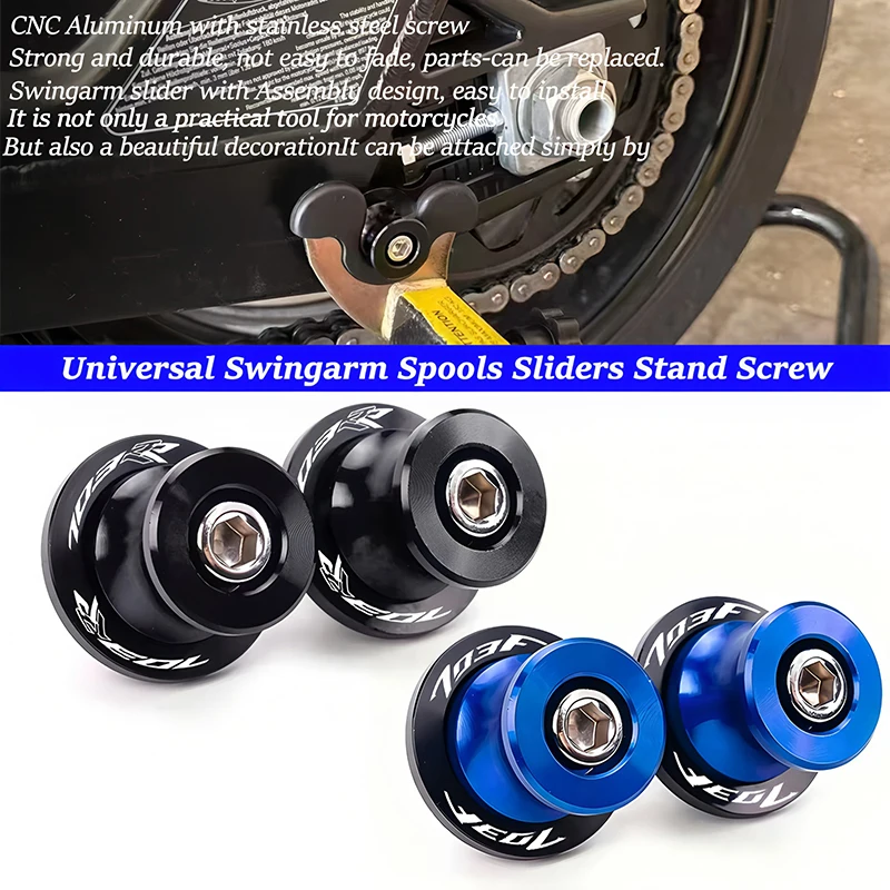 For ZONTES 703F ADVENTURE 703RR 703R 703 F RR 2024 2025 2026 Motorcycle Accessories Swingarm Spools Sliders Stand Bobbin Screw