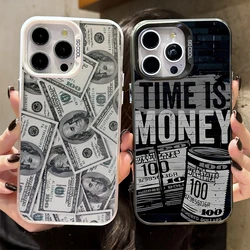 Graffiti Dollar Banknote Phone Case for Oppo Reno12 Reno11 Reno10 Reno8 Reno7 Reno6 Reno5 Z F T Pro Plus 4G 5G Matte Back Cover