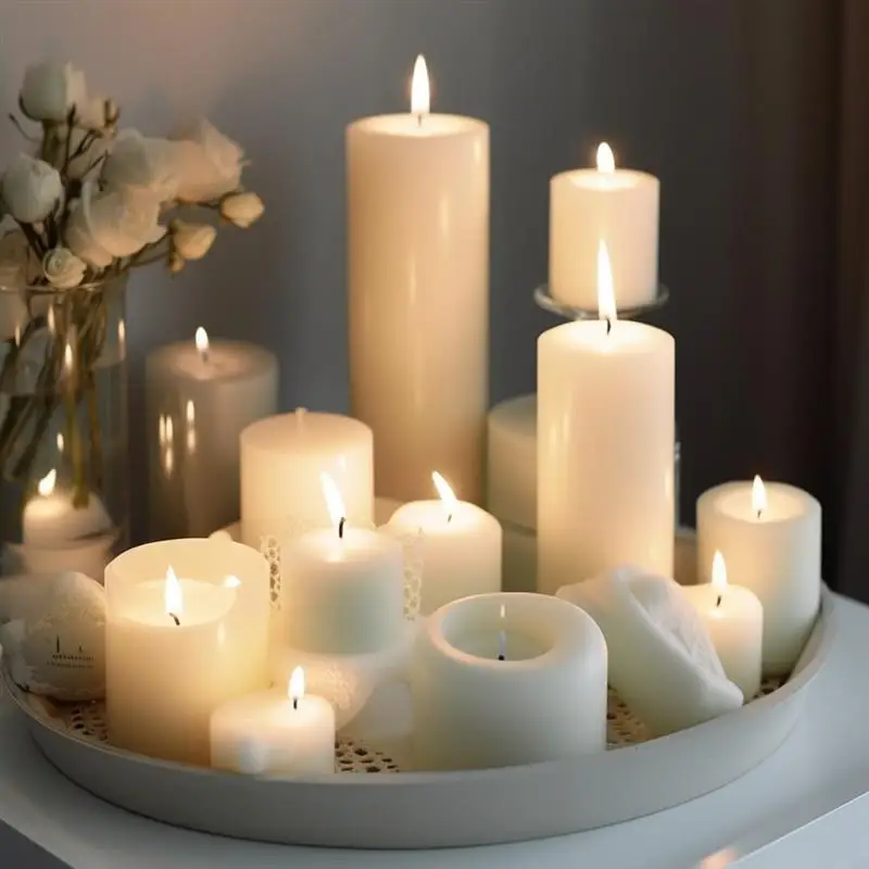 50-1000g Natural Pure Soy Wax Flake Scented Candle Raw Material 100% No Additives DIY Candle Making Handicraft Candles Crafts view 5