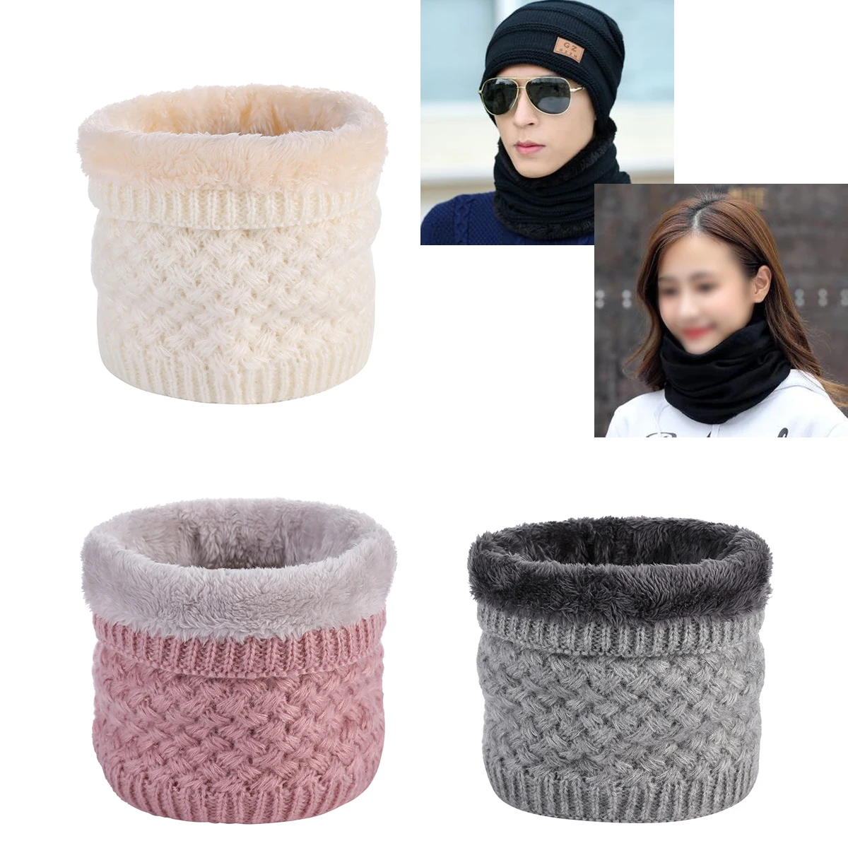 Polar Smile Neck Tube Ear Warmer, Imaging Sauna Gear, Bib planchers f for Camping and Hiking, Skating Running dehors, Warm Ear, Winter, New, 2023