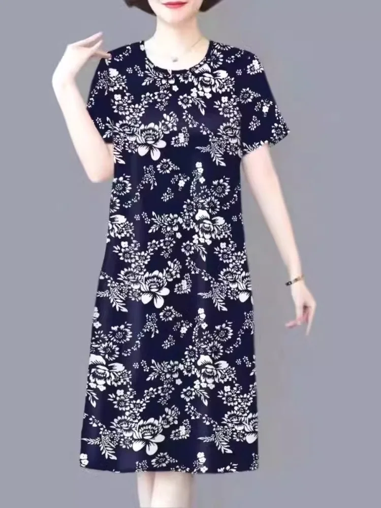 เสื้อผ้าไหมพิมพ์ลายดอกไม้หรือ Sve ผู้หญิง Dr Summer 2024 ใหม่ Sle ปกปิดหน้าท้องเสื้อกระชับสัดส่วนพร้อมผ้าเช็ดหน้า