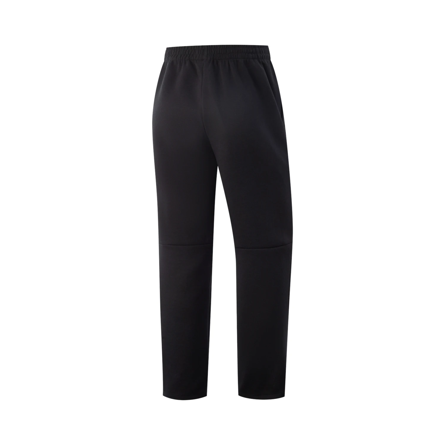 Li-Ning Pantaloni da allenamento in maglia da uomo Comodi morbidi Vita regolabile Fodera nera Pantaloni sportivi da fitness AKLVA39