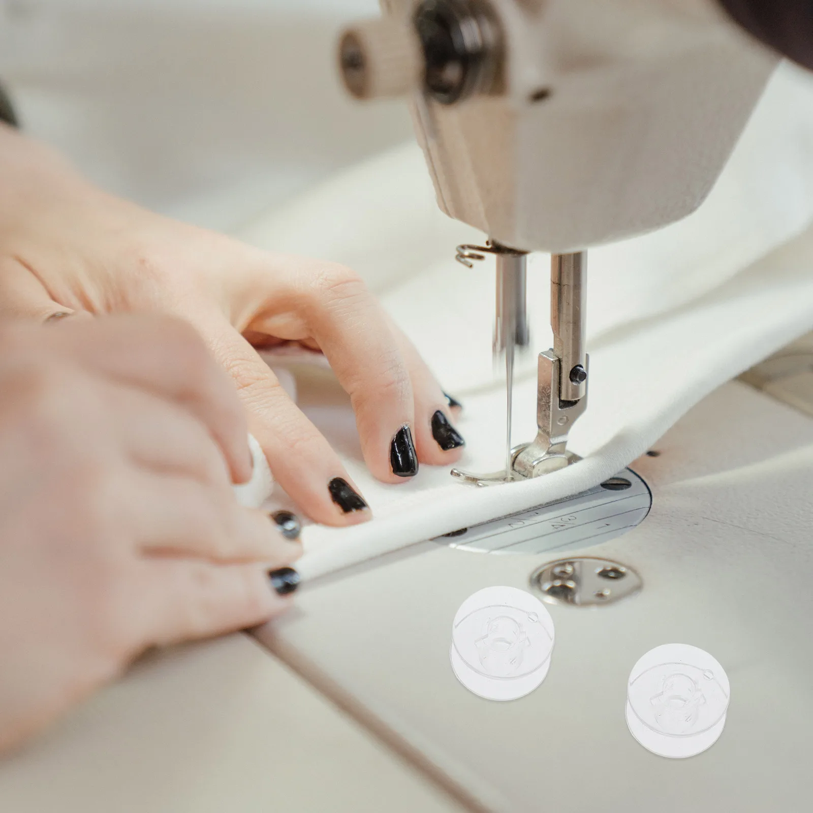 

100 Pcs Plastic Sewing Machine Bobbin Bobbins Accessories Replace Embroidery Multifunctional Parts for