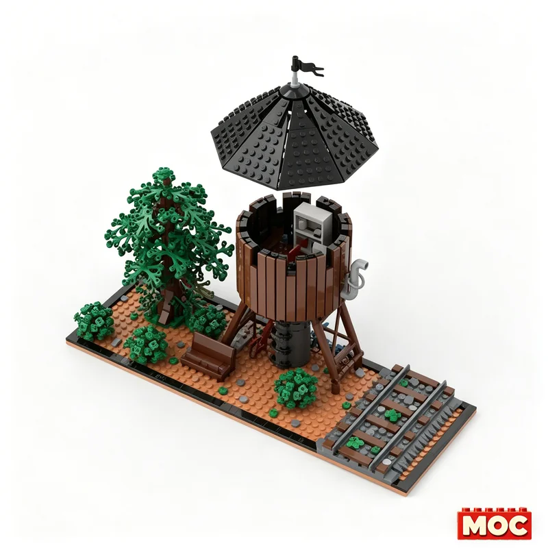 892Pcs Die Drei Kids Kaffeekanne The Three Investigators Custom Building Blocks Scene Model Educational Assembly Toy Xmas Gift