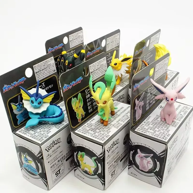 TAKARA TOMY Pokemon Figur Flareon Jolteon Glaceon Leafeon Sylveon Vaporeon Espeon Sammeln Modell Puppen Spielzeug