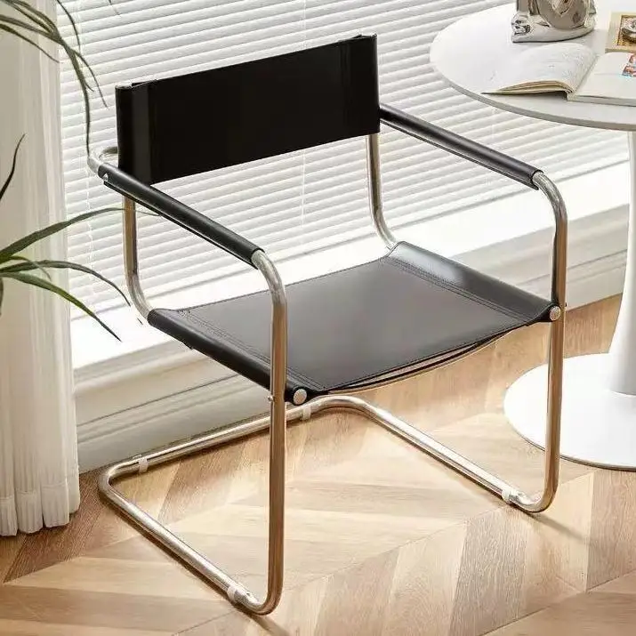 Medieval Restaurant Modern Dining Chair Home Office Leisure Armchair