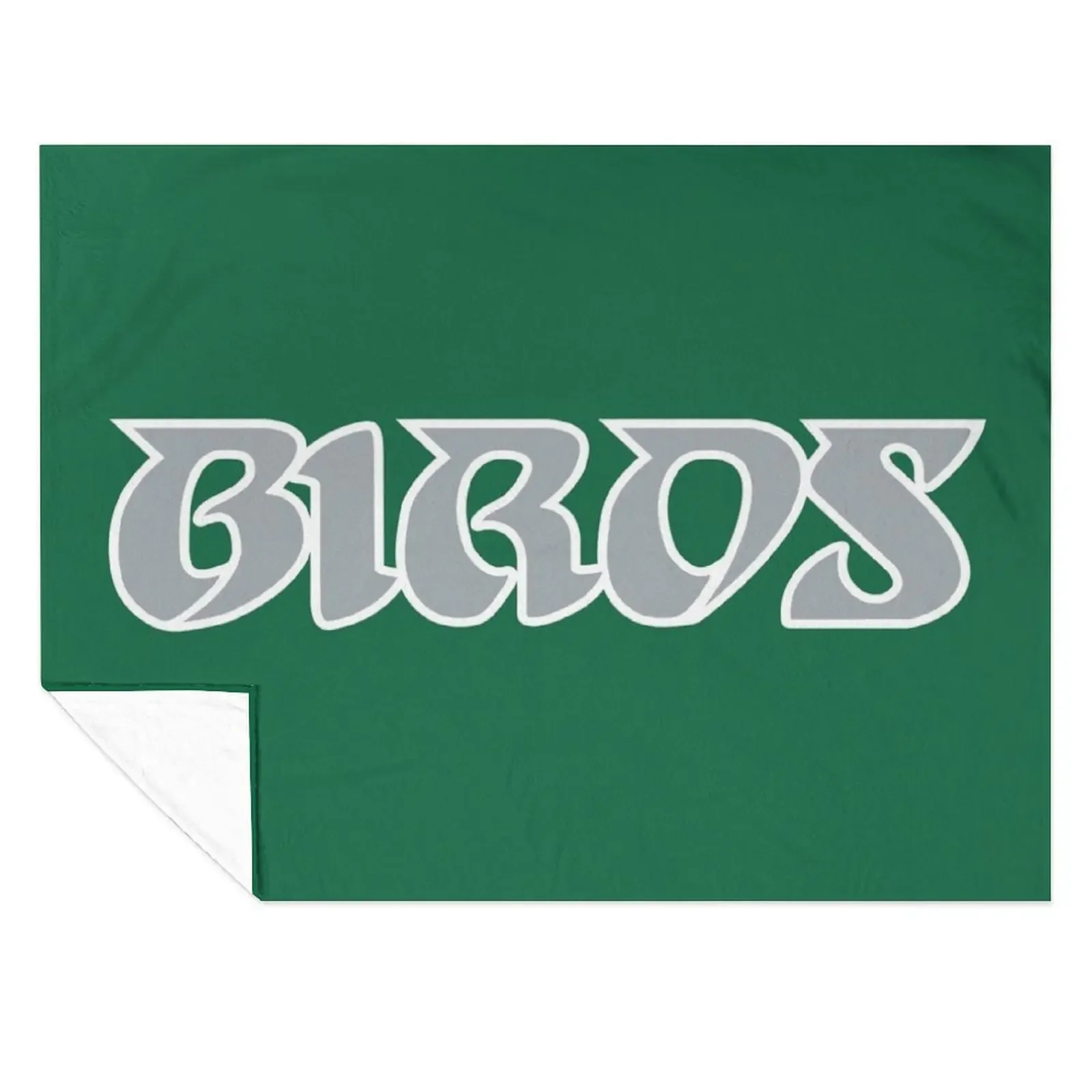 

Birds, Retro - Green Throw Blanket Winter beds Sofas Camping Bed linens Blankets