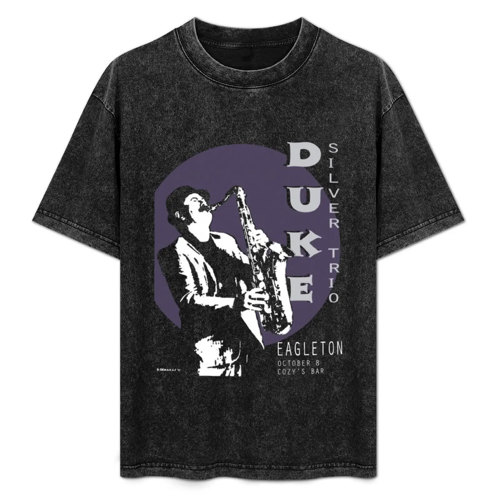 

Duke Silver Live In Concert T-Shirt Casual Loose Fit Summer Tee Shirt