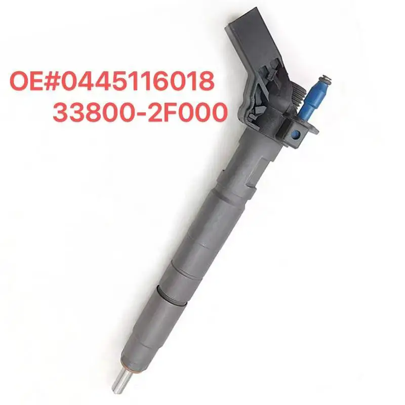 Diesel Injector 0445116018 ,33800-2F000, Suitable for Modern Santa Fe Ix35 Maxcruz Kia Sportage Sorento 2.0 2.2 Crdi