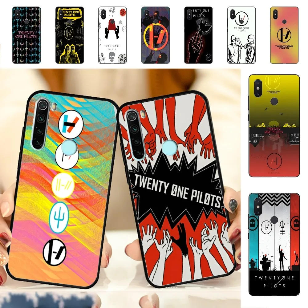 T-Twenty One Pilots Phone Case For Redmi Note 4 X 5 A 6 7 8 T 9 9S 10 11 11S 11Epro Poco M3 Pro