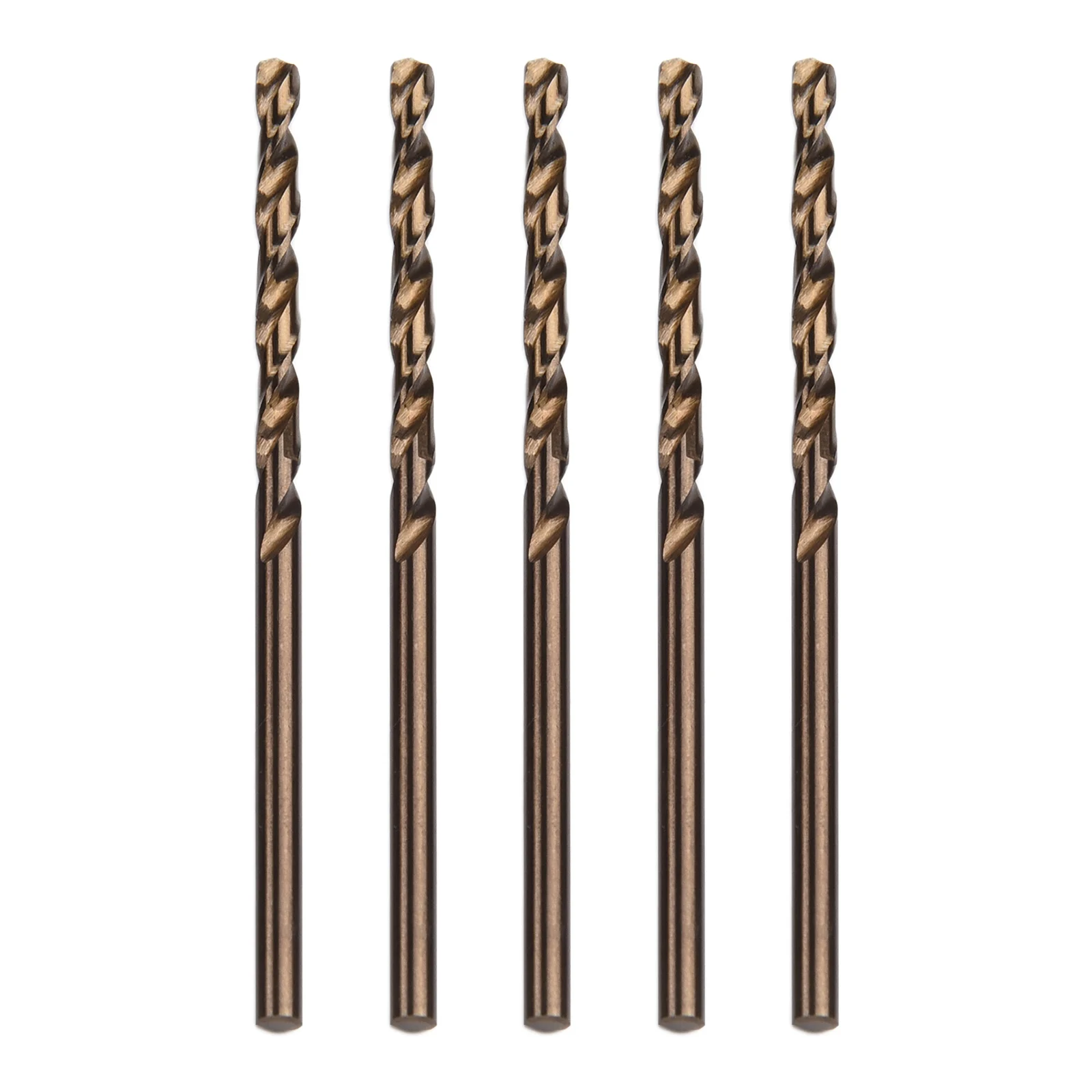

5pcs HSS M35 Cobalt Drill Bits 1mm/1.5mm/2mm/2.5mm/3mm For Stainless Steel Auger Metal Wood Hole Cutter Power Tool Drill Bits