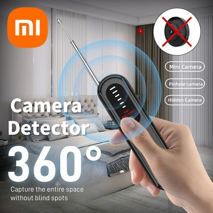 

Xiaomi Camera Detector Anti-hidden Camera Anti-position Record Wireless Alarm Detector Gps Wireless Signal Detector Security