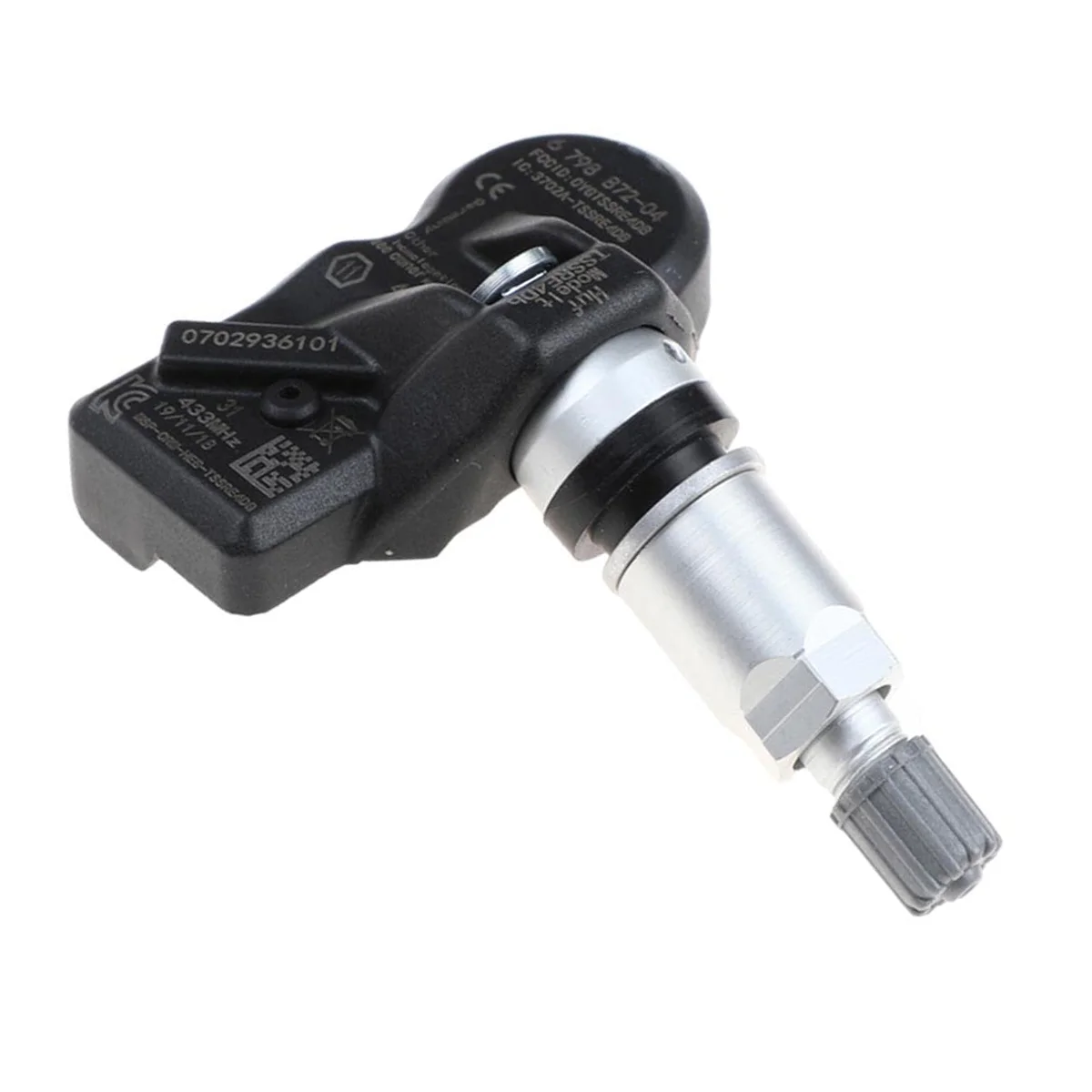 1/4 قطعة سيارة استشعار ضغط الإطارات TPMS لسيارات BMW X1 2014-2016 BMW X3 2014-2017 BMW X4 2013-2019 BMW Z4 2014-2019 6798872-04 433 MHz