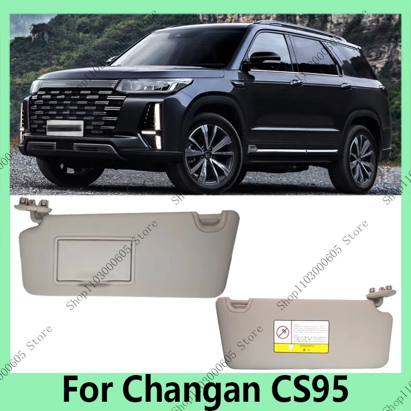 

For Changan CS95 Automobile Accessories Sun Visor With Makeup Mirror Sun Cover Interior Sun Protection Board