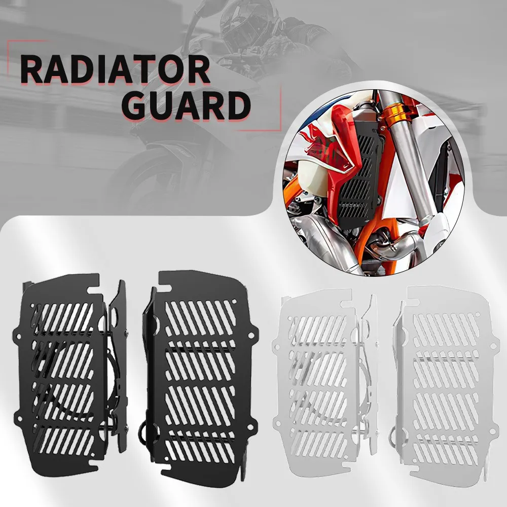 

Motorcycle Radiator Grill Guard Protector Cover For Husqvarna TE TX TC FE FX FC 125 250 300 350 450 501 2024 2023 2022 2021 2020