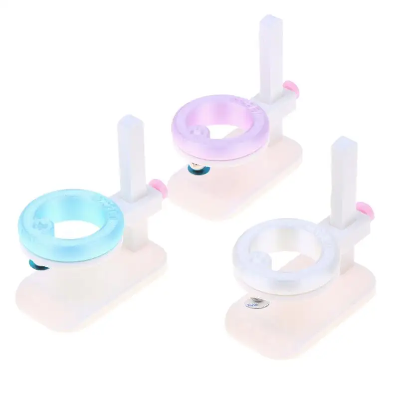 Lightweight Cat Eye Nail Magnet Tool Adjustable Height Automatic Strong Magnetic Ring for DIY Home Manicure Nail Design