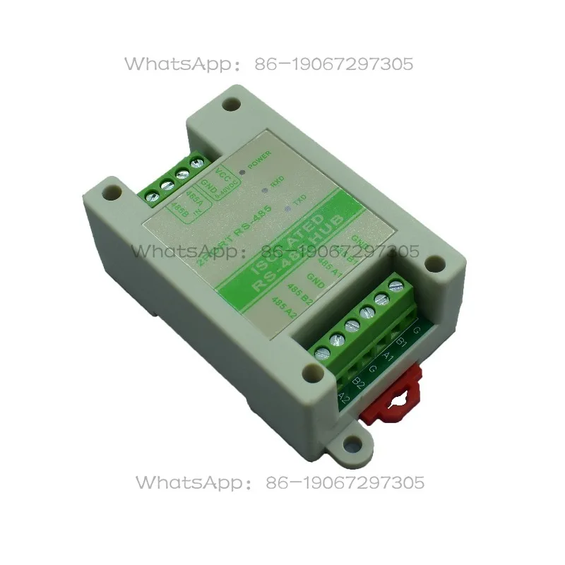485 Repeater RS485 Signal Amplifier Hub 2 Port Extension Module Distributor