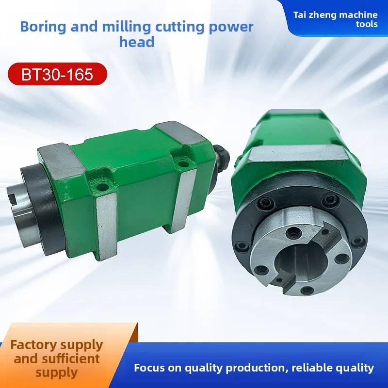 BT30 Milling Power Milling Head 7:24 Drive Boring and Milling Head Machine