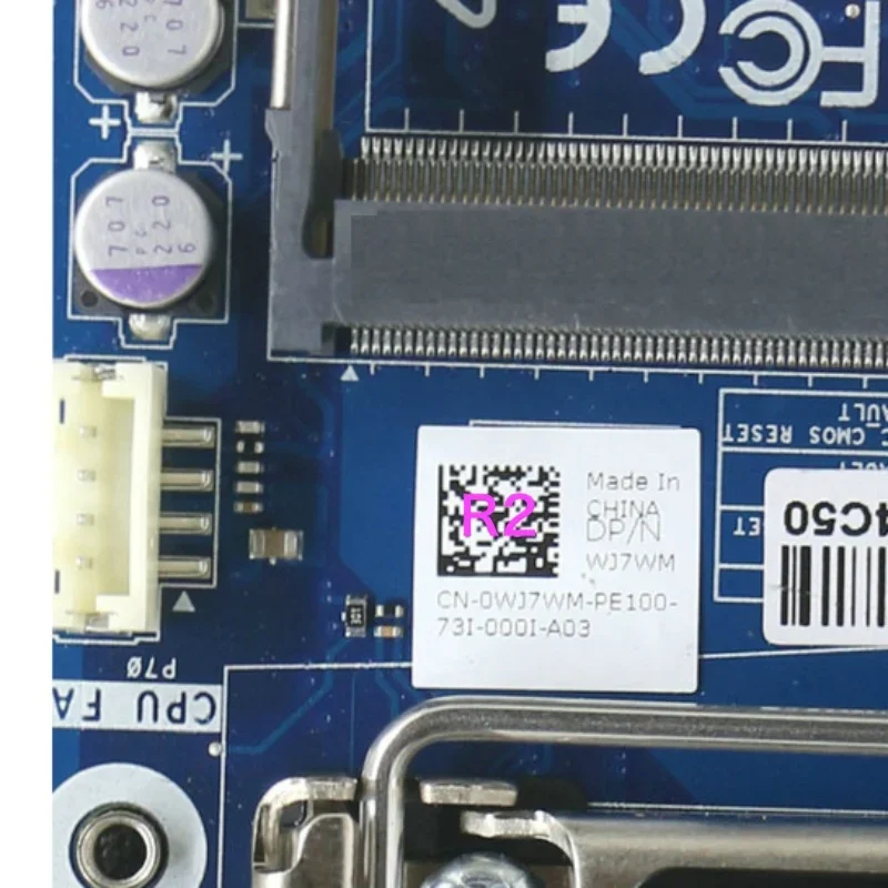 Untuk Dell ALIENWRAE ALPHA R2 Desktop Papan Utama CN-0WJ7WM 0WJ7WM WJ7WM IPPSL-CR Mainboard 100% Diuji OK Sepenuhnya Bekerja Gratis Pengiriman