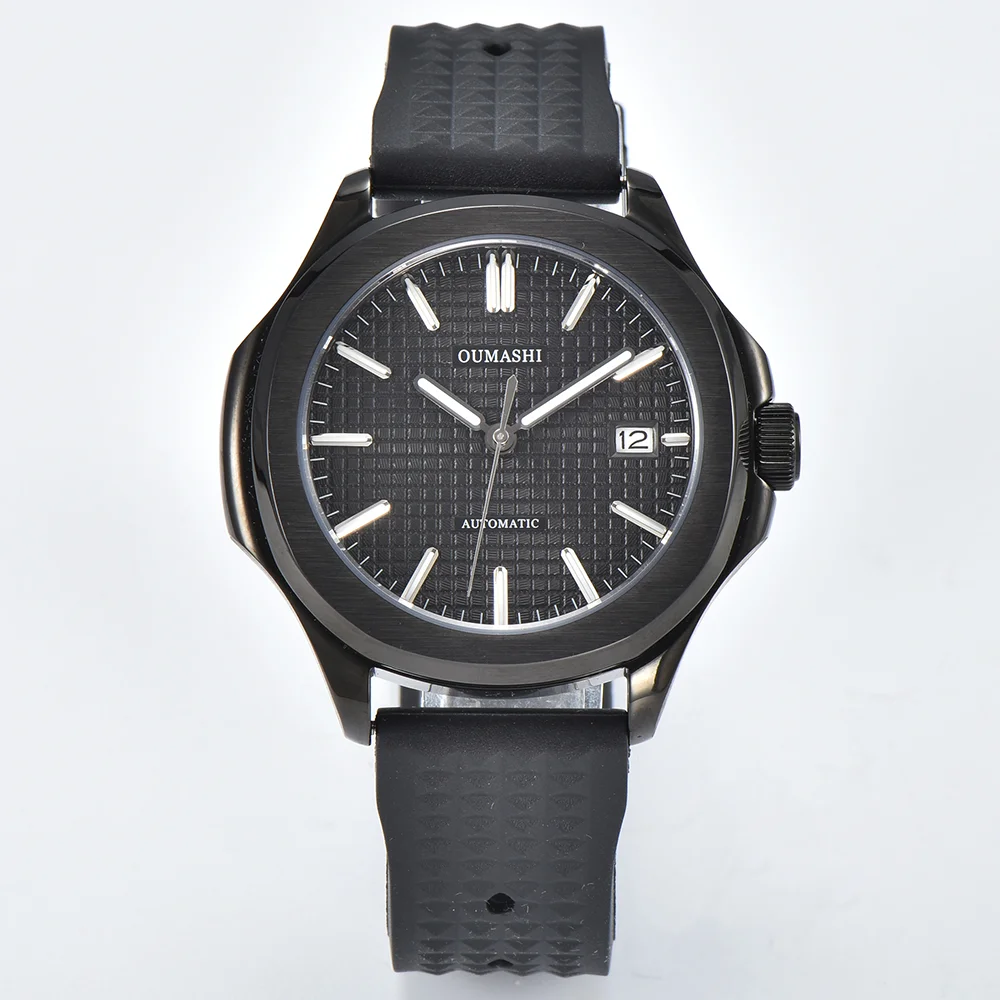 Orologio da 39 mm orologio da uomo di lusso NH35 orologi movimento automatico orologio meccanico orologio impermeabile in vetro zaffiro