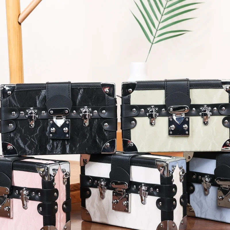 

Женская сумка через плечо в стиле ретро, универсальная сумка через плечо, маленькая, повседневная, простая, с застежкой Lo Bule, весенний сезон