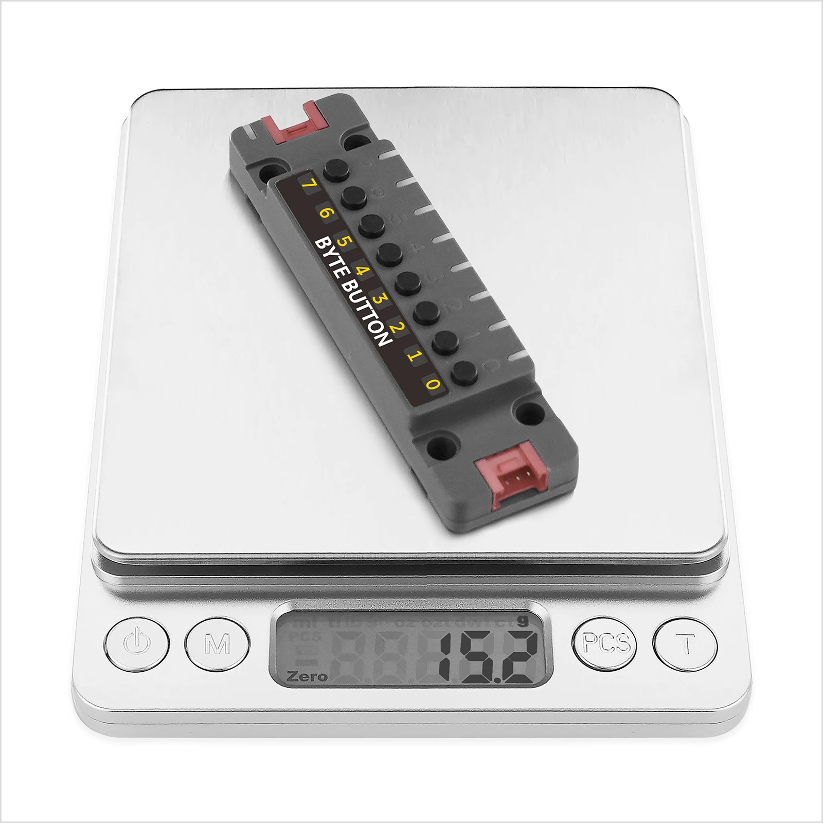 M5Stack Official Unit ByteButton 8-Channel Tactile Switch Input 9 WS2812C RGB LEDs STM32 I2C 2 Port A Cascade Smart Home Control