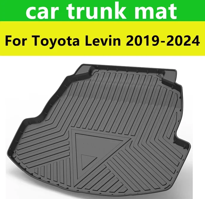 

Коврики в багажник автомобиля для Toyota Levin 2019-2024, водонепроницаемая подушка для защиты от царапин, подушка для хранения из ТПЭ