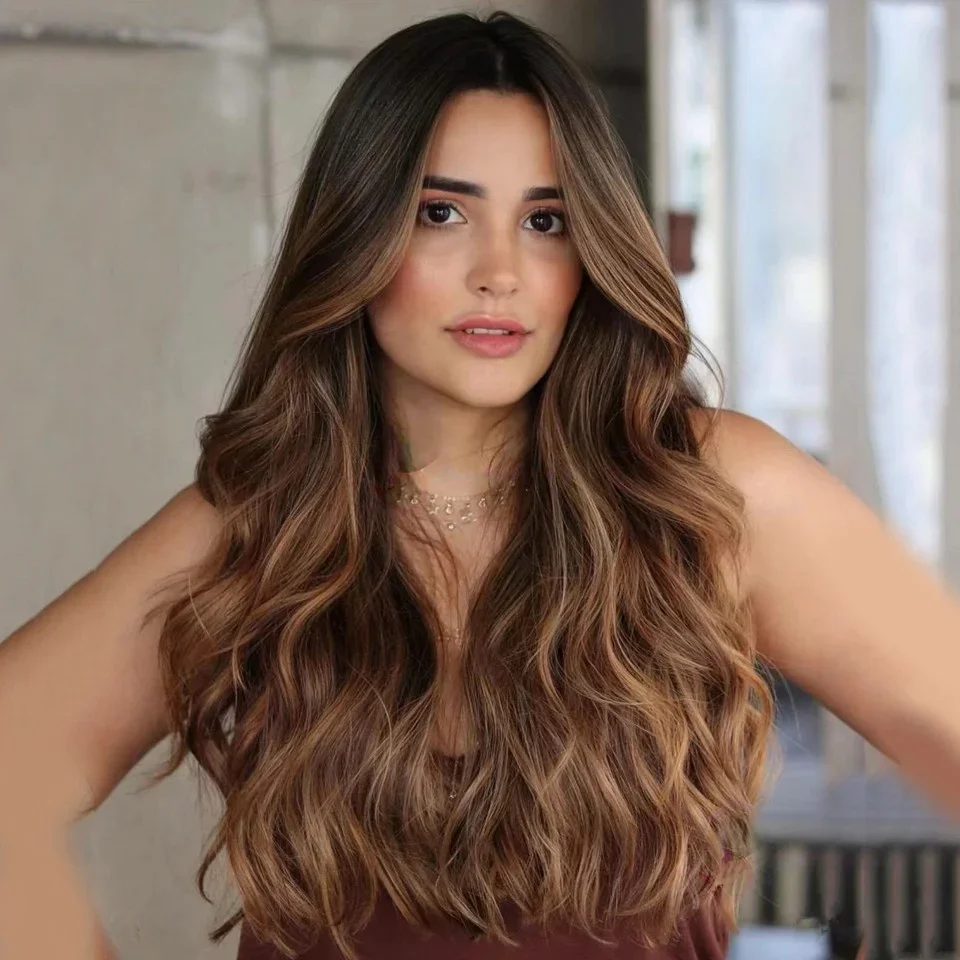 

Блондинистый парик Free Wave Highlight с длинными прядями, без клея, на шелковой основе 5x5, из еврейских человеческих волос, с HD-кружевом, европейские волосы, с эффектом натуральной линии роста волос, с детской прядью.