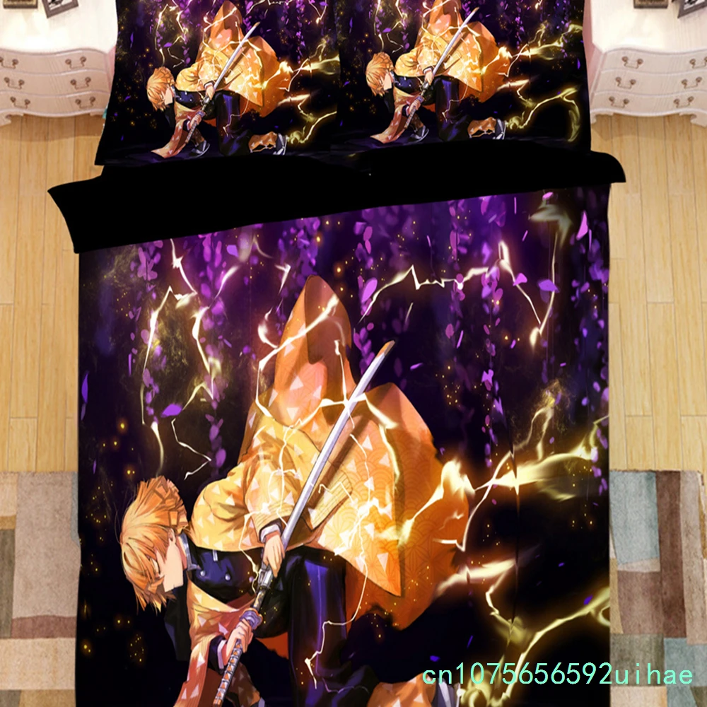 Pościel Demon Slayer, zestawy – Linen Duvet Cover recenzja i cena