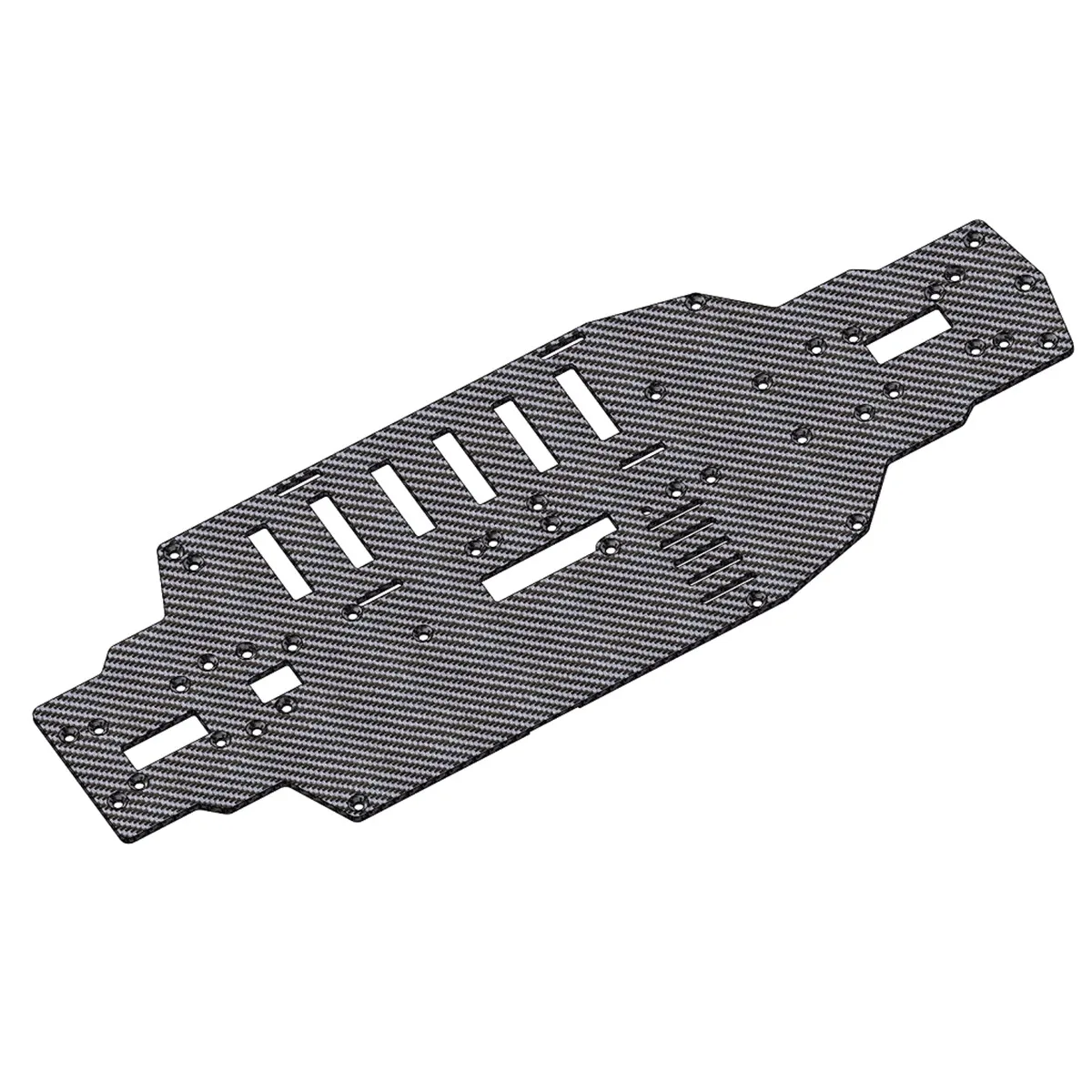 Carbon Fiber Lower Deck Chassis Frame Kit for Tamiya TA05 TA05R TA05IFS Upgrade Parts - view 3