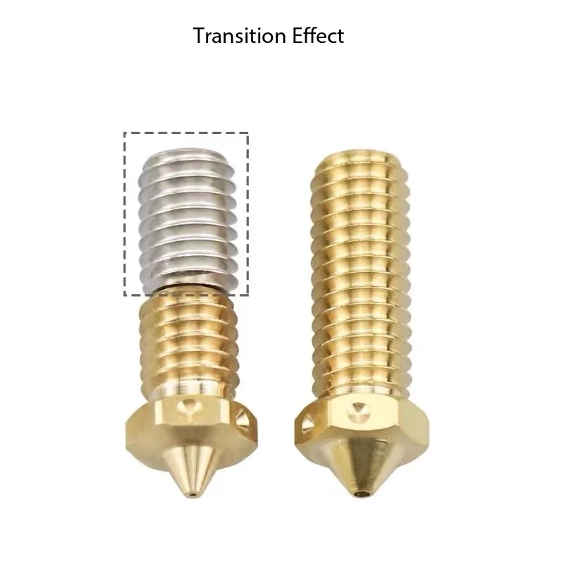 E3D Volcano Heizblock & CHT Düsen-Set für 3D-Drucker - Hochleistungs-Kupfer-Heizblock - V6 Hotend Extruder Upgrade-Teile