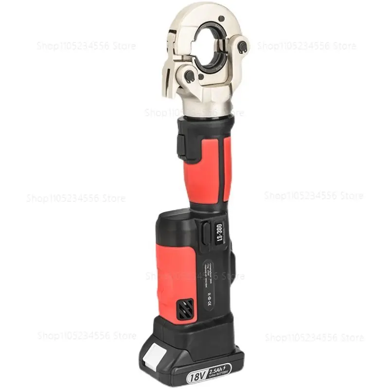 

LS-300 New Cordless Electric Hydraulic Fixture Portable Copper Aluminum Cable Terminal 16-300Mm Battery Crimping Tool