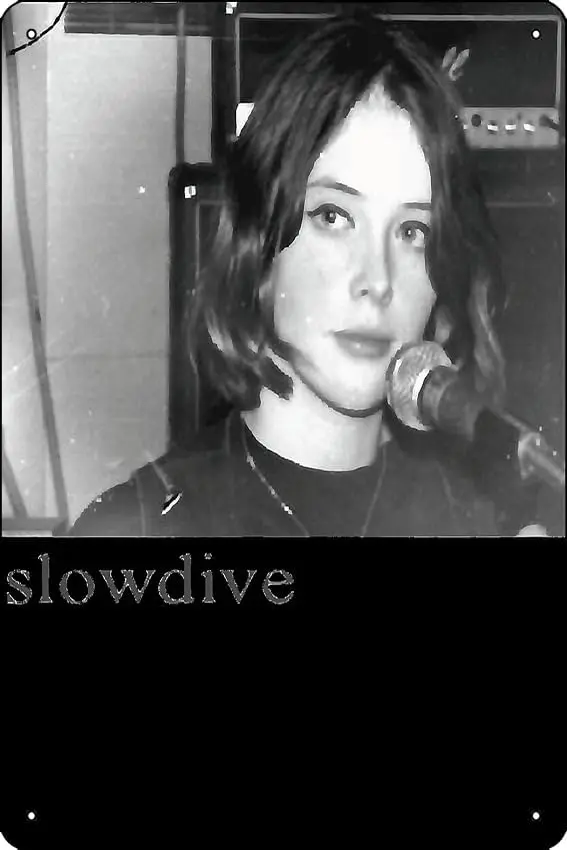 Slowdive rachel Art Print Metal Tin Sign 12 X 8 Inch Funny Man Cave Home Office Bar Decor