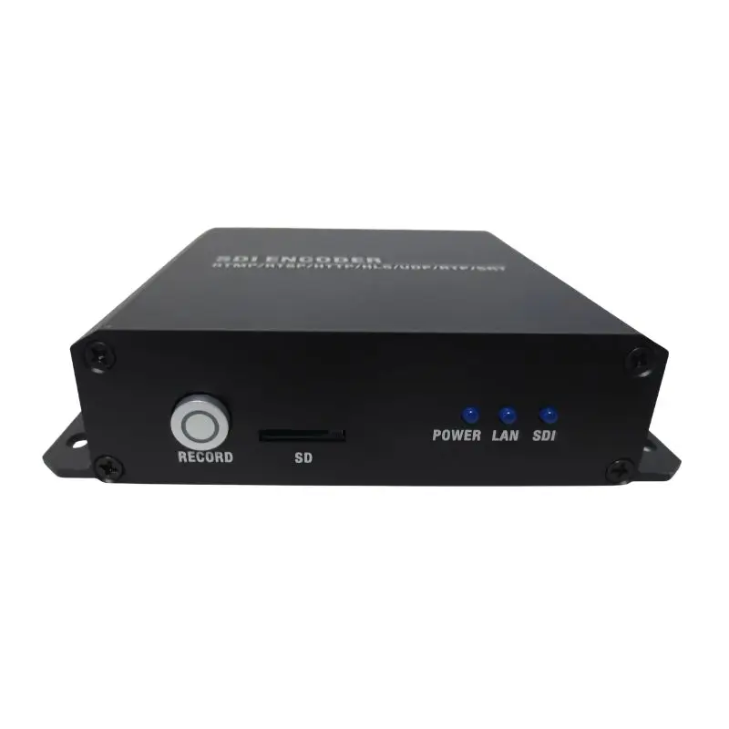 SDI Streaming Encoder 1 Main 3 Sub Streams SRT RTMP RTSP HLS Compatible  NVR Live Encoder