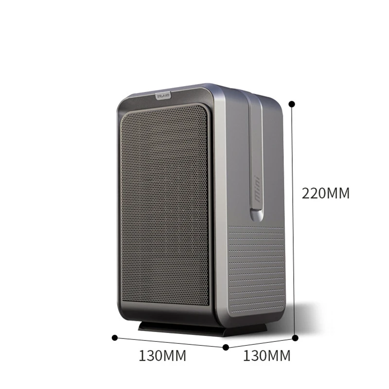 Mini Portabel 1000W Pemanas Cepat Pemanas Elektrik dengan Remote Overheat Tip-over Perlindungan Waktu Pemanasan dan Pendinginan 2 IN1
