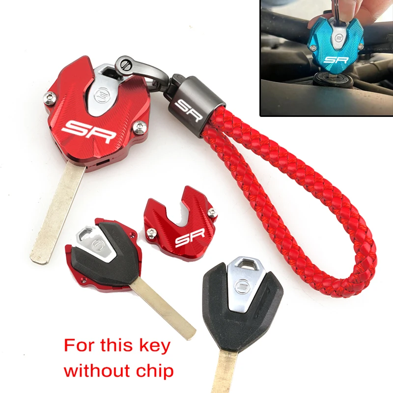 New Motorcycle Accessories KeyCase Key Shell Cover KeyChain Key Ring For CFMOTO MY22 250SR 450SR 675SR 675SR-R 250 450 675 SR