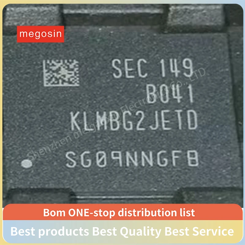 1pcs/lot KLMBG2JETD-B041 KLMBG2JETD BGA153 32GB Memory chip