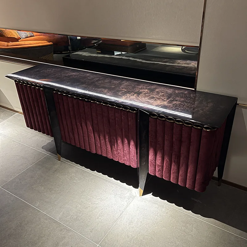 Włoska lekka luksusowa szafka boczna