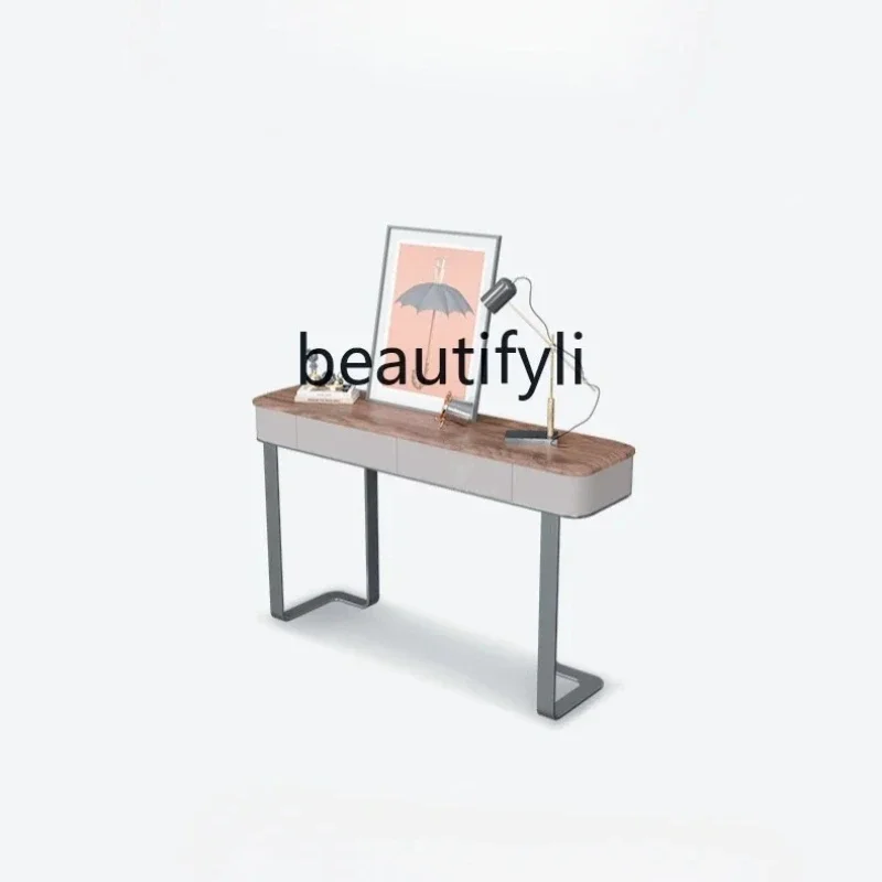 

ls 27Light luxury entrance cabinet Modern entry entrance entrance table High-end